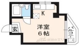 セントラル一乗寺間取り図面