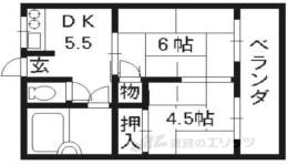 グランブルー宇治間取り図面