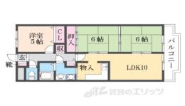 グランドハイツ洛南間取り図面