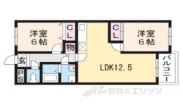 ドミール東寺間取り図面
