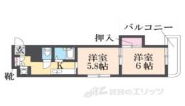 グラード吉祥院間取り図面