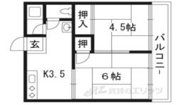 里尻スカイハイツ間取り図面