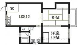 中辻ハイツ間取り図面