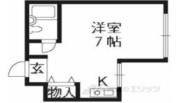 プレアール京都六地蔵間取り図面