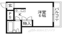 プレアール京都六地蔵間取り図面