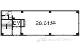 Ｔ・Ｓビル四条大宮間取り図面
