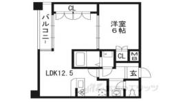 プリオール烏丸三条間取り図面