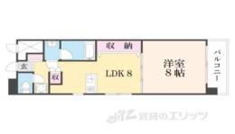 プリオール烏丸三条間取り図面