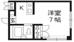 フレグランス新町間取り図面