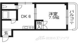 ルシェール西院間取り図面