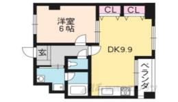 リエス西院間取り図面