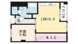 リエス西院間取り図面