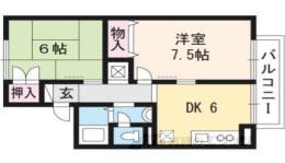 セジュールカスガ間取り図面