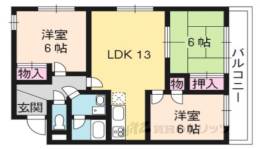 パラッツォ桂間取り図面