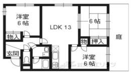 パラッツォ桂間取り図面