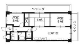 サンハイム桂間取り図面