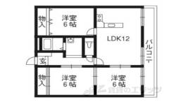 グレーヒル嵐山間取り図面