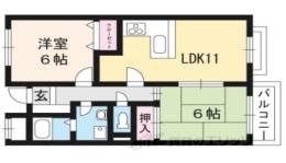 エクラ桂駅前間取り図面