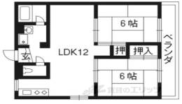 コーポ藤岡間取り図面