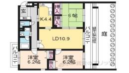 パインフィールド桂間取り図面