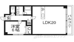 レジデンス桂川間取り図面