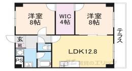 エクセレンス上桂間取り図面