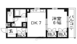 WEST HILL TAKATSUKA２間取り図面