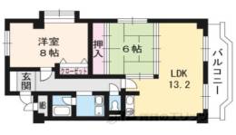 グランシエル桂PART２間取り図面
