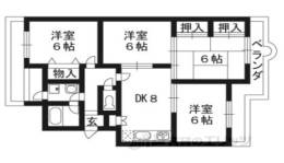 サンマンション西七条間取り図面