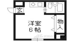 シャンブル丸太町間取り図面