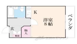 フラッツ本町月輪間取り図面