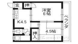 コーポ高矢間取り図面