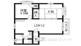 嵐山リバーサイド２間取り図面