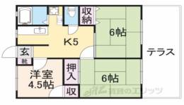 サンライフ近江Ｂ棟間取り図面