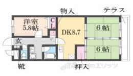 第２エバグレース音羽間取り図面