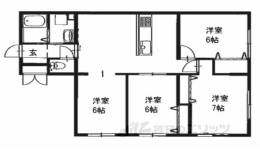 ルネ・シャンポール山科間取り図面