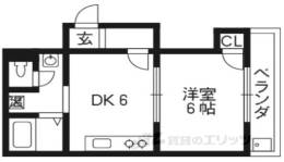 ハイツ山科間取り図面
