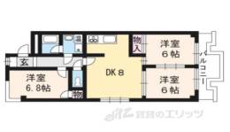 ハイツ山科間取り図面