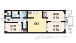 ハイツ山科間取り図面