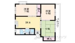 浜野マンション間取り図面