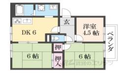 ジュネス山科間取り図面