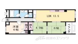 カストルム洛北間取り図面