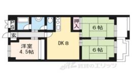 カストルム洛北間取り図面