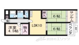 カストルム洛北間取り図面