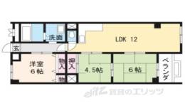 カストルム洛北間取り図面