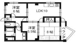 ハイツ渡辺間取り図面
