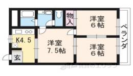 詩仙ハイム１間取り図面