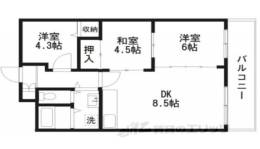 ドエル修学院間取り図面