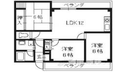 グリーンヒル北白川間取り図面