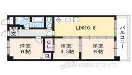 Ｂｅａｕｆｏｒｔ一乗寺間取り図面